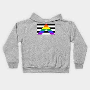 Ally Flag Kids Hoodie